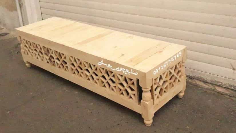 تولید تخت سنتی با چوب تمام روسی