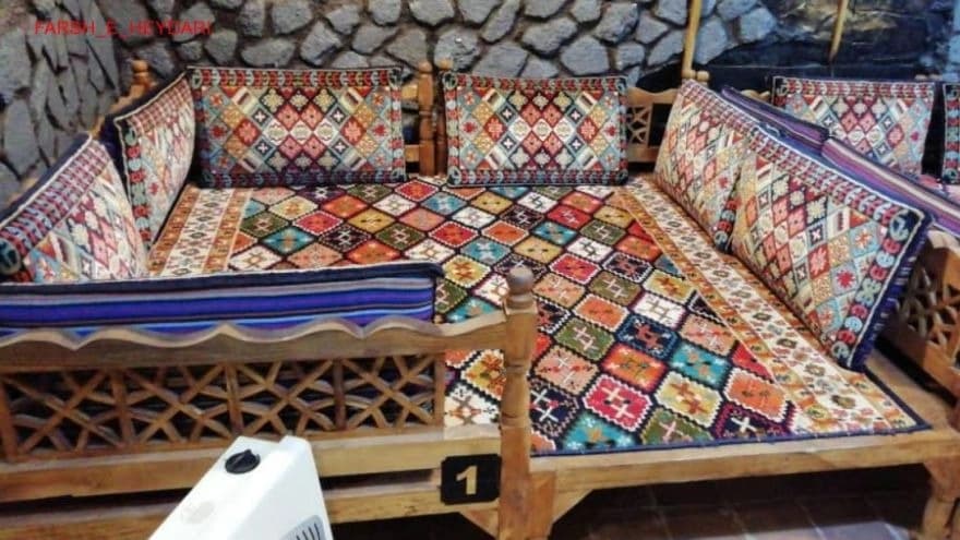 کاربردهای تخت سنتی ایرانی