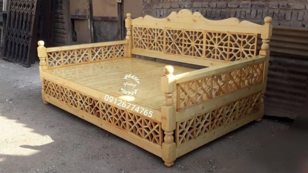 تولید تخت سنتی منزل و ویلا
