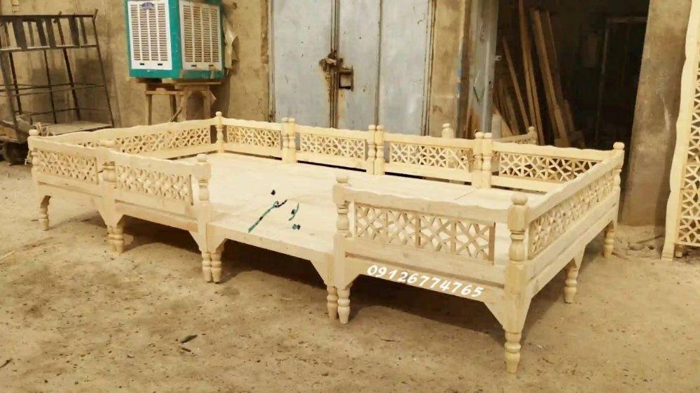 تولید تخت سنتی با چوب تمام روسی تولید تخت سنتی با چوب تمام روسی
